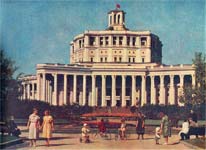 Площадь Коммуны. Центральный театр Советской Армии. *jpg, 900×654, 180 Kb